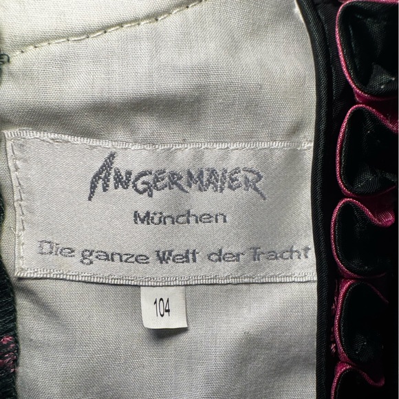 🏷️ Angermaier München Trachten Dirndl Dress – Toddler Girl (US Size 4T) - Picture 6 of 6